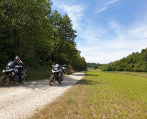 Rustige uitgestrekte offroadpaden - BERRT Allroad motorreis offroad Noord-Frankrijk