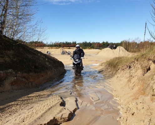 Meppen Intermediate Training - BERRT zand en modder Allroad motorrijden